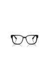 Prada Eyewear Square Frame Glasses In Black