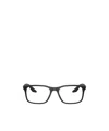 Prada Eyewear Square Frame Glasses In Black