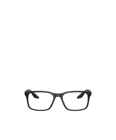 Prada Eyewear Square Frame Glasses In Black