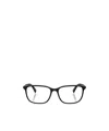 Prada Eyewear Square Frame Glasses In Black