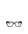 Prada Eyewear Square Frame Glasses In Black