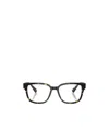 Prada Eyewear Square Frame Glasses In Black