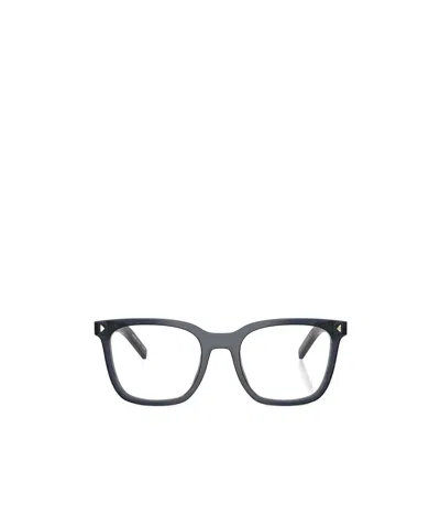 Prada Eyewear Square Frame Glasses In Black