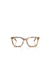 Prada Eyewear Square Frame Glasses In Brown