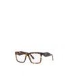 Prada Eyewear Square Frame Glasses In White