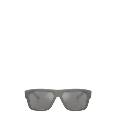 Prada Eyewear Square Frame Sunglasses In Gray