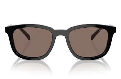 Prada Eyewear Square Frame Sunglasses In Black