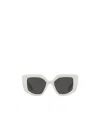 Prada Eyewear Square Frame Sunglasses In Black