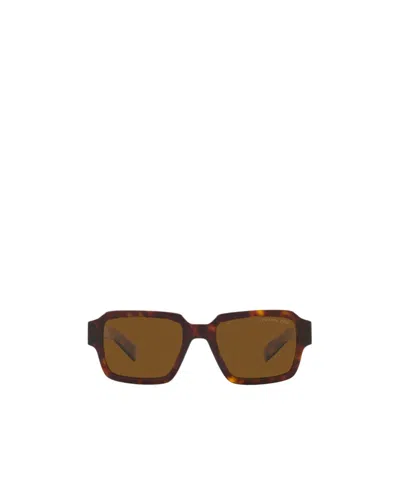 Prada Eyewear Square Frame Sunglasses In Brown