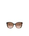 Prada Eyewear Square-frame Sunglasses In Brown
