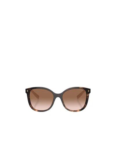 Prada Eyewear Square-frame Sunglasses In Brown