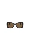 Prada Eyewear Square Frame Sunglasses In Brown