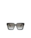 Prada Square-frame Sunglasses Sunglasses In Gray