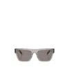 Prada Eyewear Square Frame Sunglasses In Gray