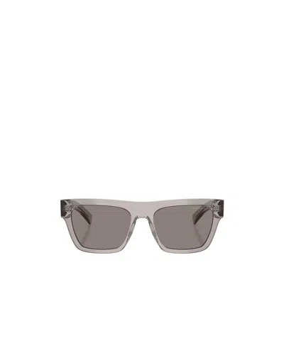 Prada Eyewear Square Frame Sunglasses In Gray