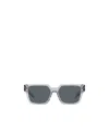 Prada Eyewear Rectangular Frame Sunglasses In Green