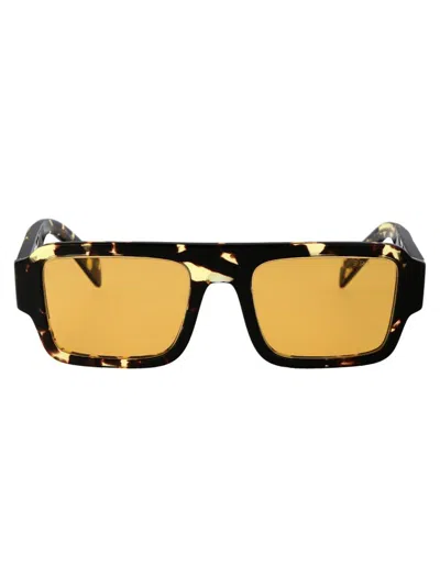 Prada Eyewear Square Frame Sunglasses In 16o10c
