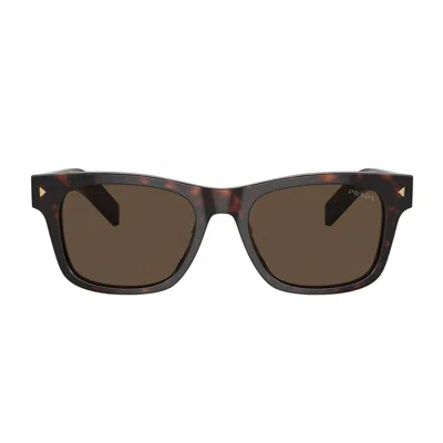 Prada Eyewear Square Frame Sunglasses In Multi