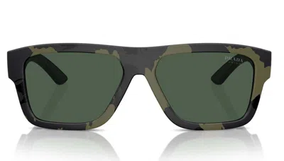 Prada Eyewear Square Frame Sunglasses In Multi