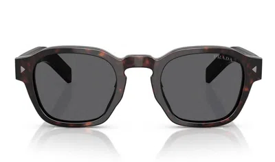 Prada Eyewear Square Frame Sunglasses In Multi