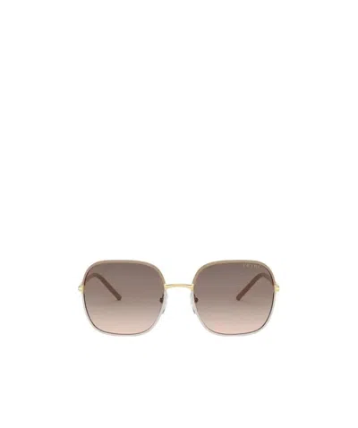 Prada Eyewear Square Frame Sunglasses In Nude