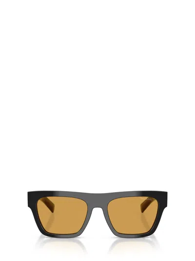 Prada Eyewear Square Frame Sunglasses In Black