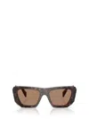 Prada Full Frame Sunglasses In Brown