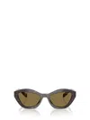 Prada Logo-detail Cat-eye Sunglasses In Multi