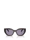 Prada Tortoiseshell-effect Cat-eye Sunglasses In Multi