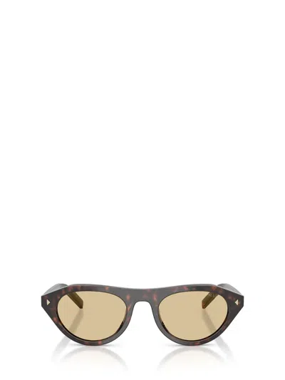 Prada Eyewear Sunglasses In Brown