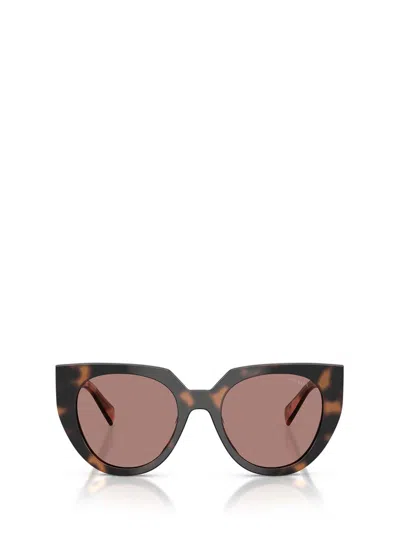 Prada Eyewear Sunglasses In Brown