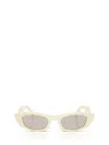 Prada Eyewear Sunglasses In Brown