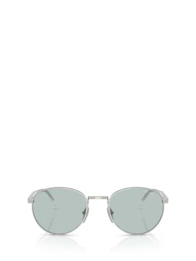 Prada 53mm Oval Sunglasses In Neutral