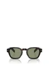 Prada Logo-engraved Sunglasses In Brown