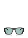 Prada Square Frame Sunglasses In Black