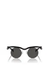Prada Eyewear Round Frame Sunglasses In Gray
