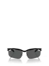 Prada 0pr A25s Angular Frame Sunglasses In Black