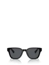 Prada Logo-lettering D-frame Sunglasses In Black