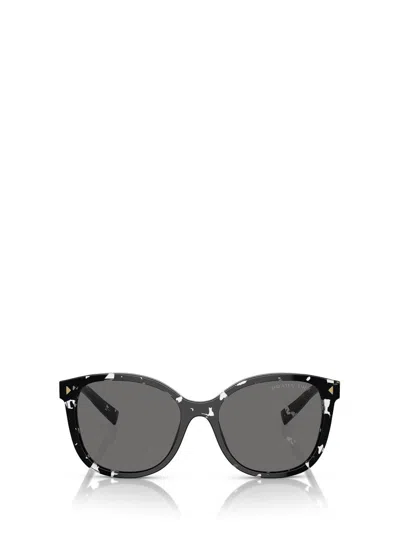 Prada Eyewear Sunglasses In Black Crystal Tortoise