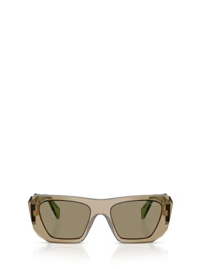 Prada Eyewear Sunglasses In Brown