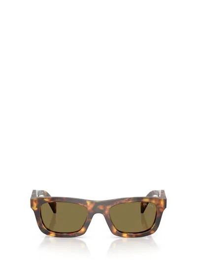 Prada Eyewear Sunglasses In Brown