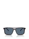 Prada Pr A22s Square Frame Sunglasses In Brown