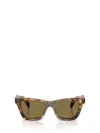 Prada Wayfarer-frame Sunglasses In Brown