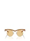 Prada Eyewear Sunglasses In Brown