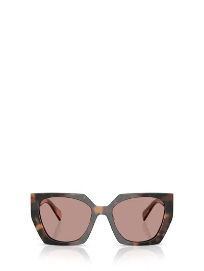 Prada Eyewear Sunglasses In Brown