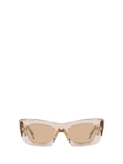 Prada Eyewear Sunglasses In Crystal Beige