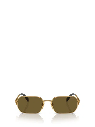 Prada Eyewear Sunglasses In Brown