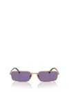 Prada Eyewear Sunglasses In Gold