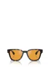 Prada Logo Sunglasses In Havana Black/yellow