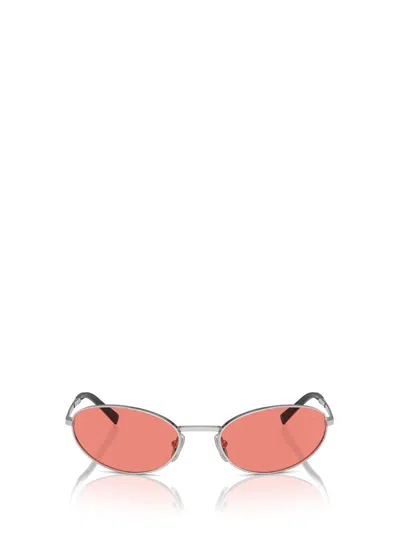 Prada Eyewear Sunglasses In Metallic